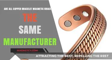 Unraveling the Myth: Are All Copper Bracelets Magnetic and Made by the Same Manufacturer?