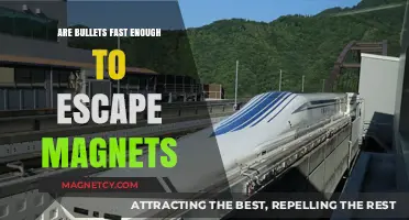 Defying Gravity: The Surprising Speed of Bullets vs. Magnetic Forces