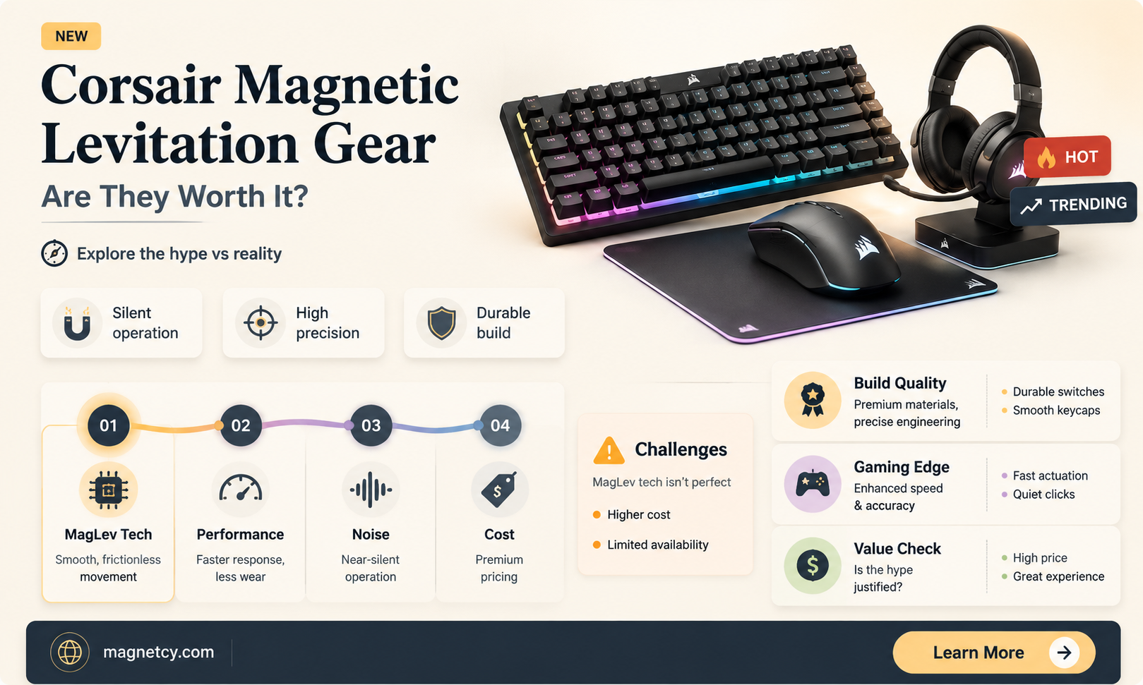 are the new corsair magnetic levitation worth it