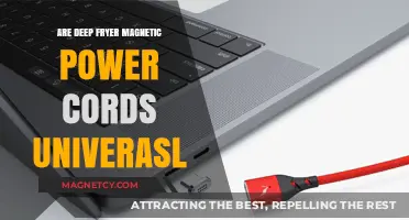 Universal Magnetic Power Cords for Deep Fryers: A Convenient Solution