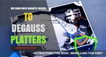 Demystifying Data Security: Can Hard Drive Magnets Truly Degauss Platters?