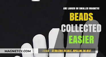 Exploring the Collection Ease of Magnetic Beads: Size Matters