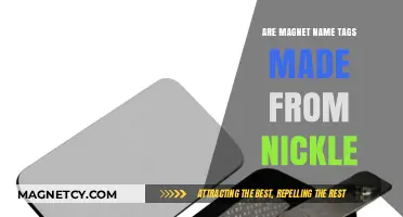 Exploring the Composition of Magnet Name Tags: Nickel or Not?