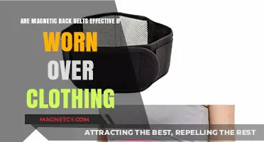 Exploring the Effectiveness of Magnetic Back Belts Over Clothing