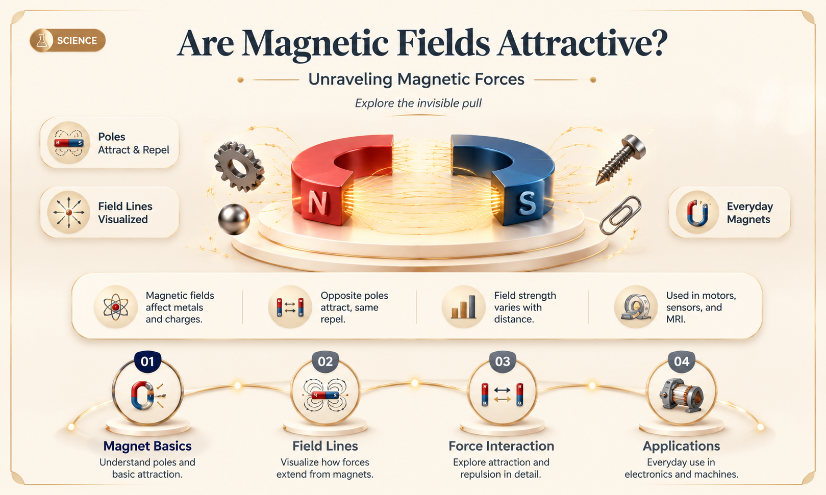 are magnetic fields attractive