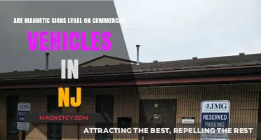Understanding NJ Laws: Magnetic Signs on Commercial Vehicles