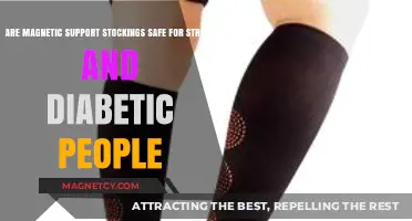 Safety of Magnetic Support Stockings for Stroke and Diabetic Patients