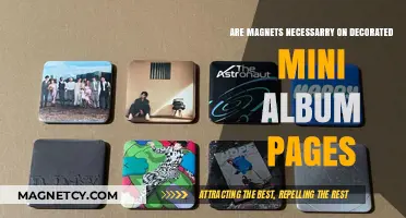 Embellishing Mini Albums: The Great Magnet Debate Uncovered