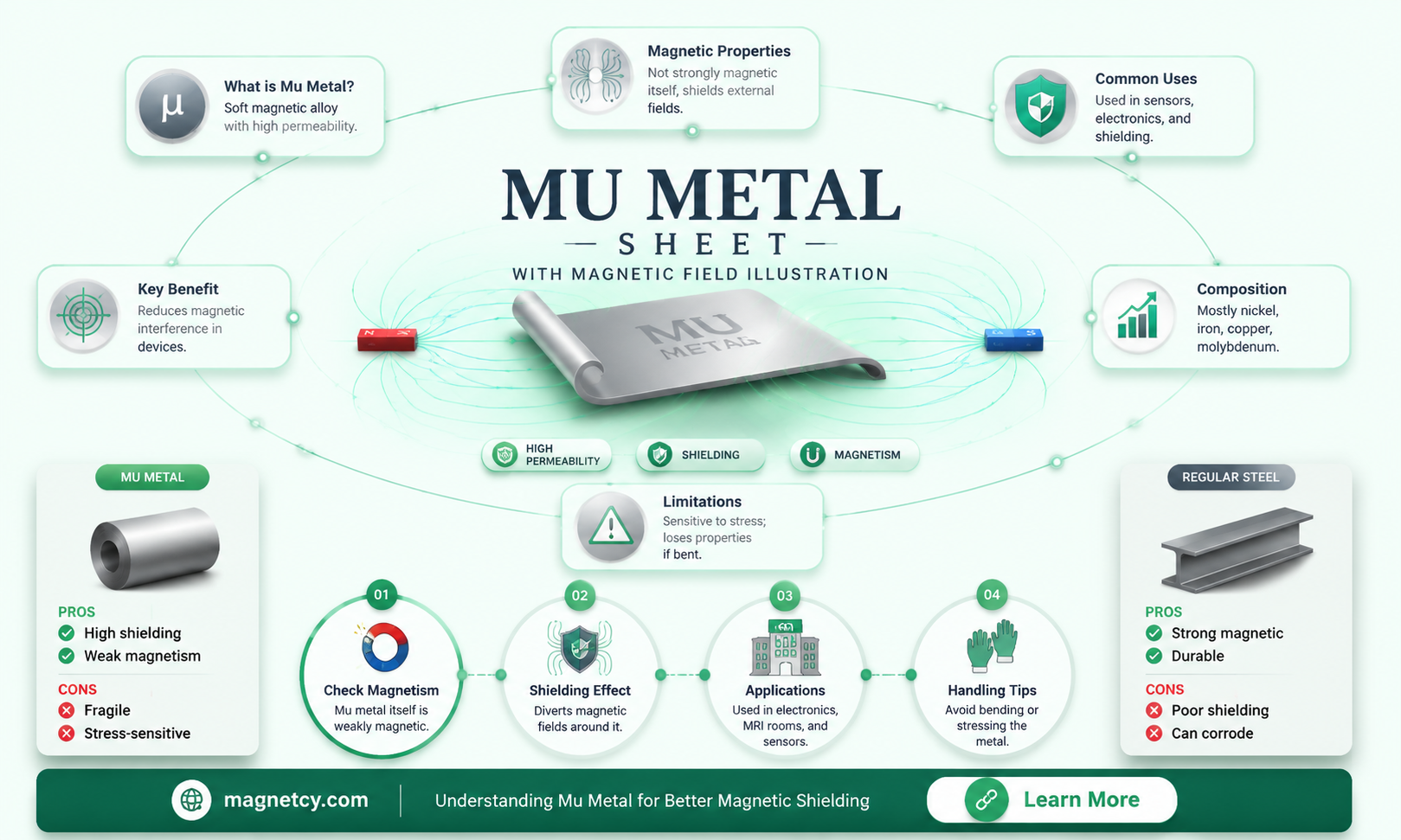 are mu metals attracted to magnets