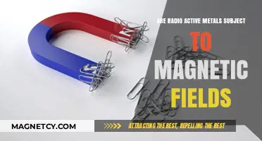 Exploring the Interaction: Radioactive Metals and Magnetic Fields