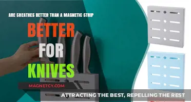 Knife Storage Showdown: Sheaths vs. Magnetic Strips - Which Reigns Supreme?