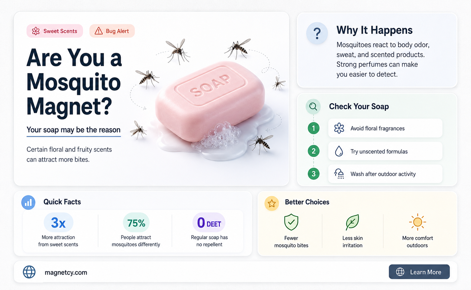 are you a mosquito magnet check soap