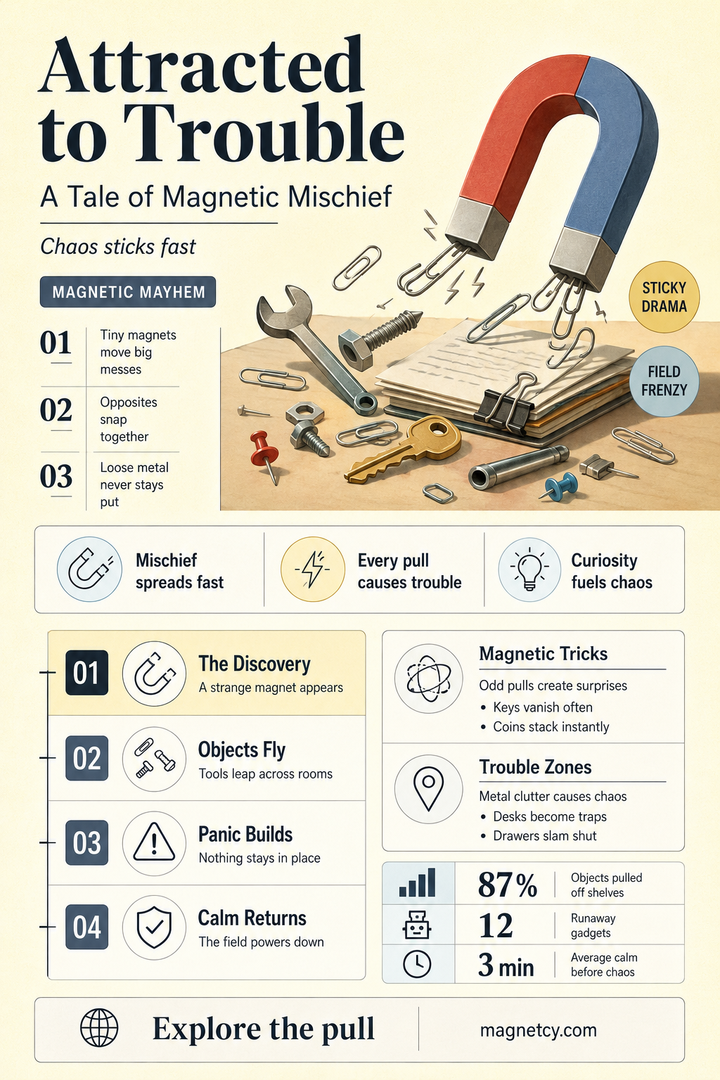 are you a magnete and i am steale