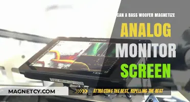 Can Bass Woofers Magnetize Analog Monitor Screens? Exploring the Risks