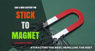 Can Iron Safety Pins Stick to Magnets? A Quick Test