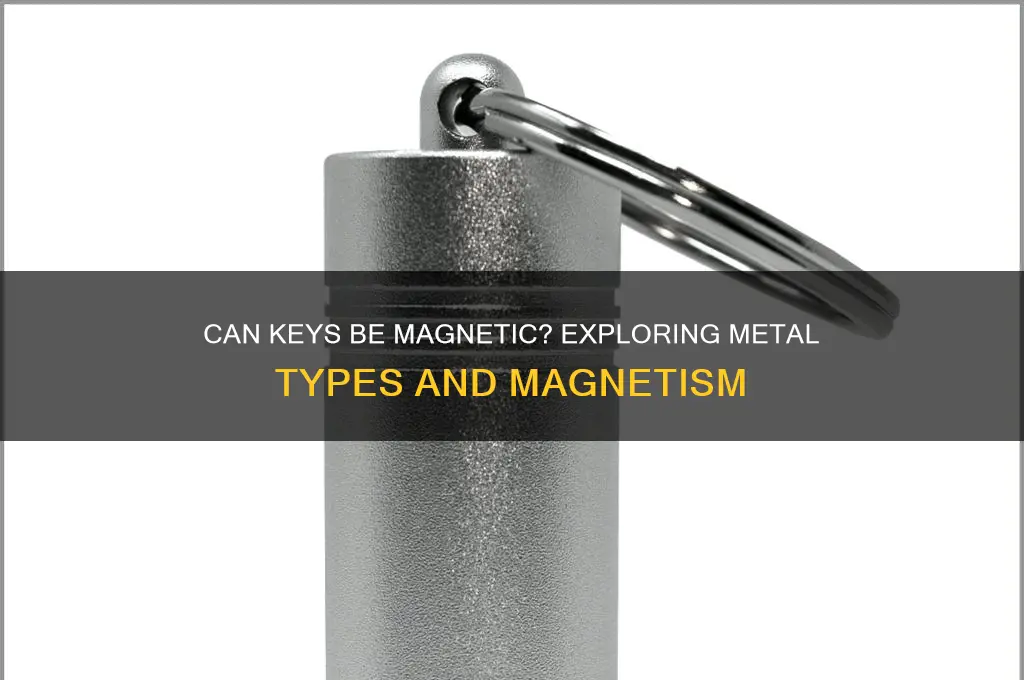 can a key get attracted by a magnet