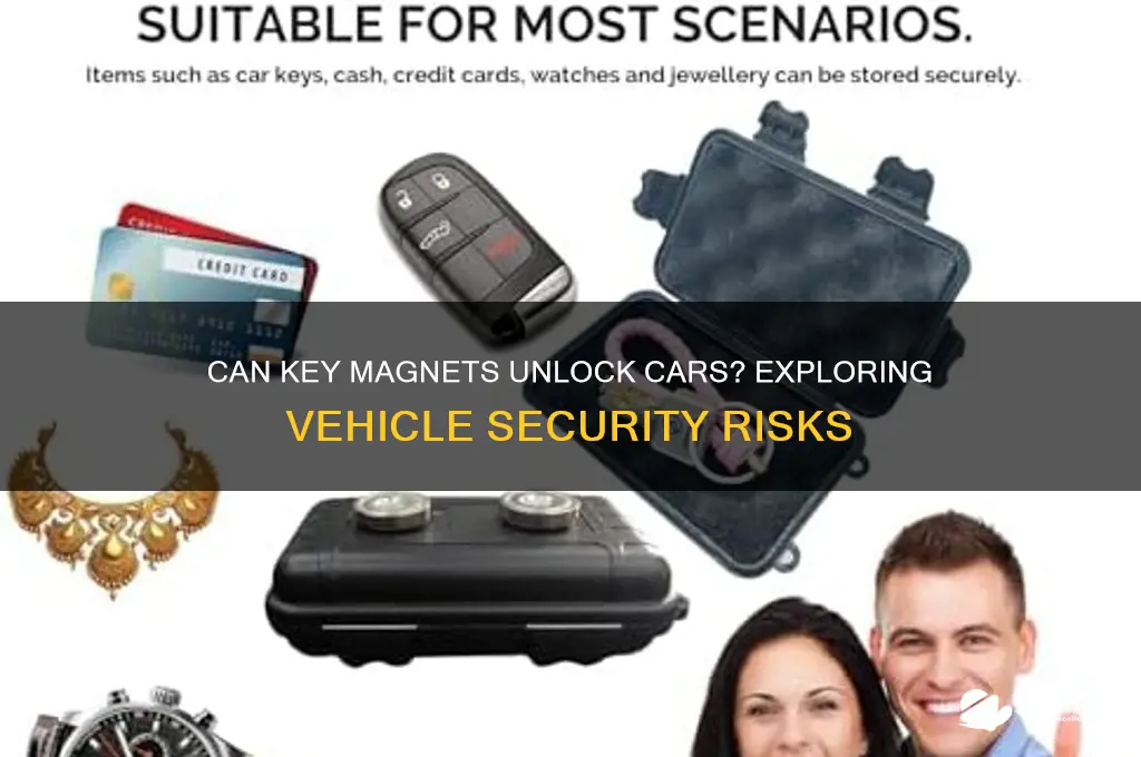 can a key magnet open a vehicle