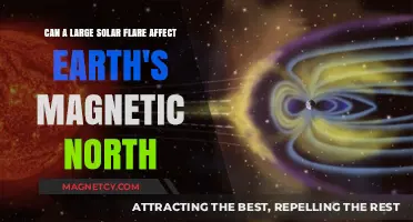 Solar Flares and Earth's Magnetic North: Potential Impacts Explained