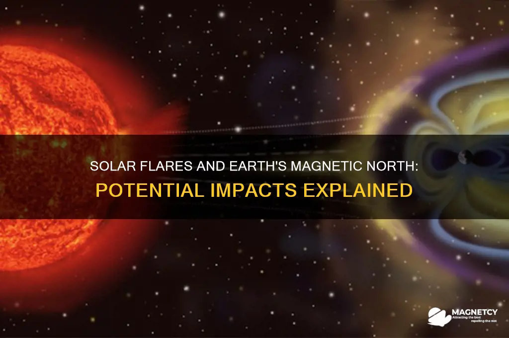 can a large solar flare affect earth