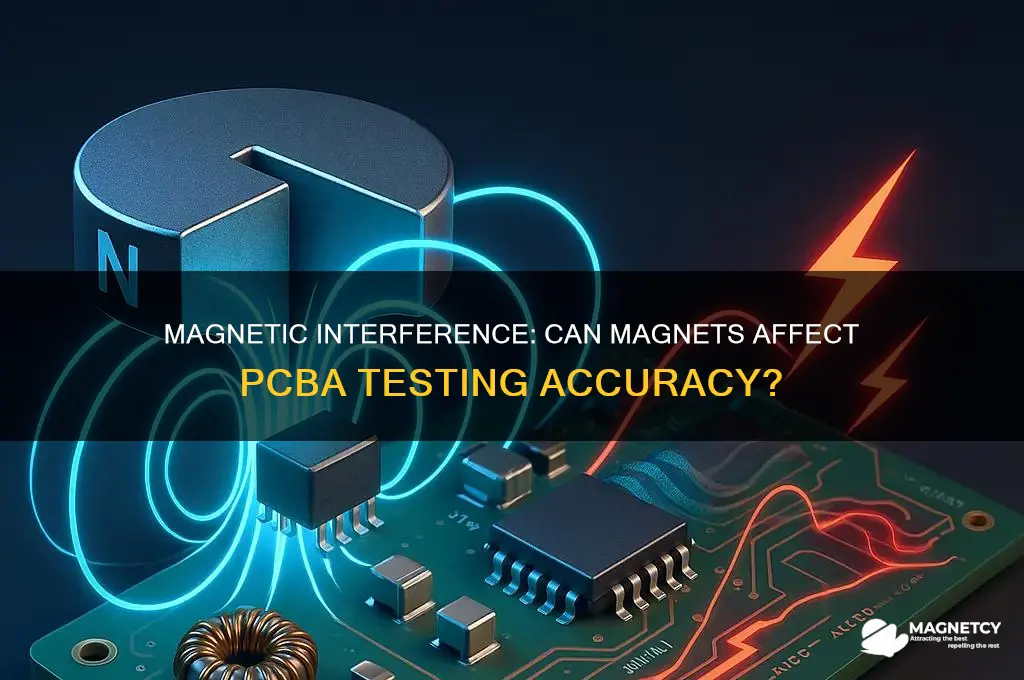 can a magnet alter the results of pcba