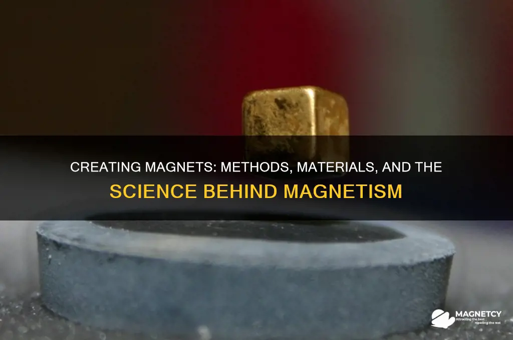 can a magnet be made
