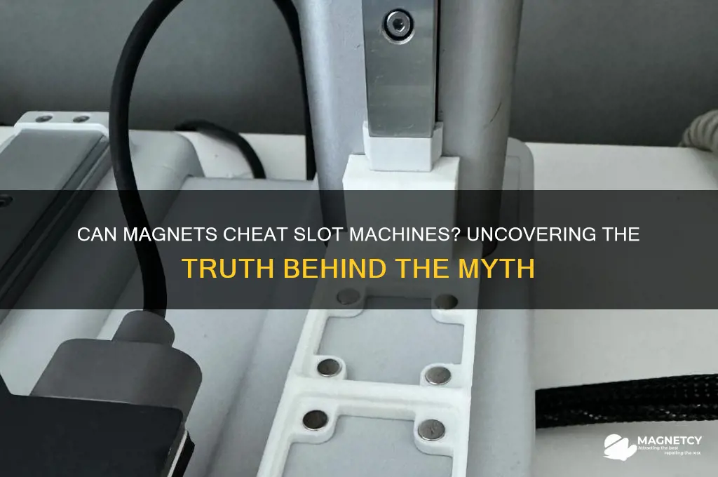 can a magnet be use to cheat slot machine