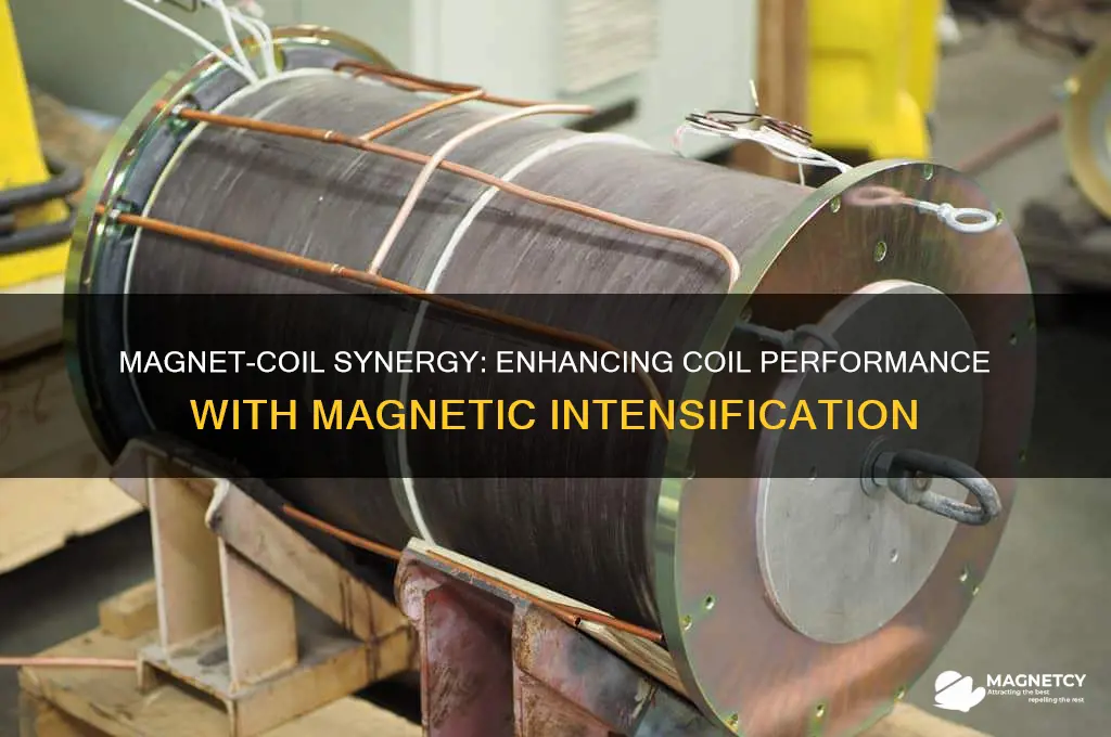 can a magnet be used to intensify a coil
