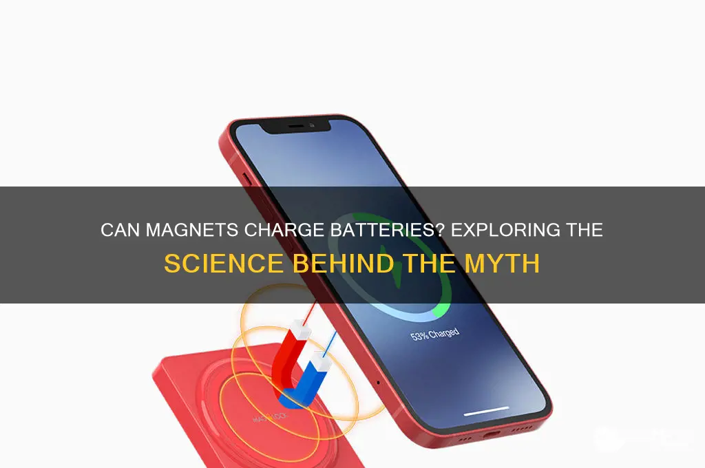 can a magnet charge a battery