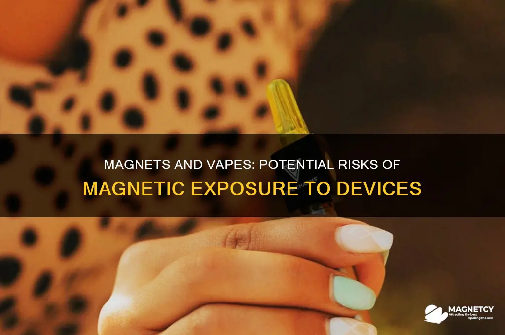 can a magnet damage a vap