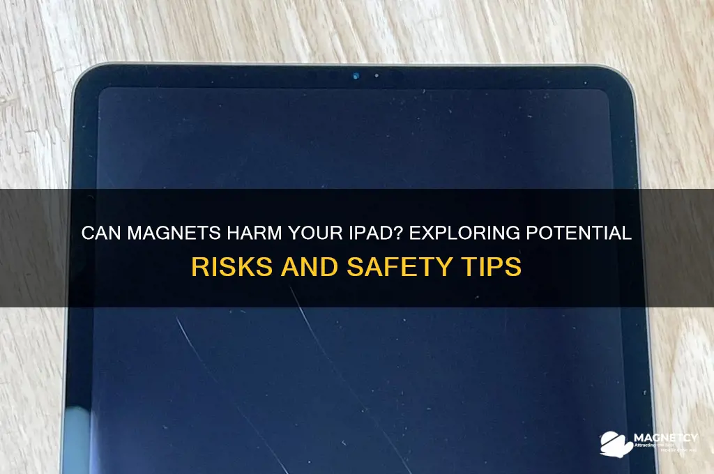 can a magnet damage an ipad