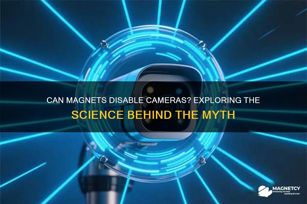 can a magnet disable a camera