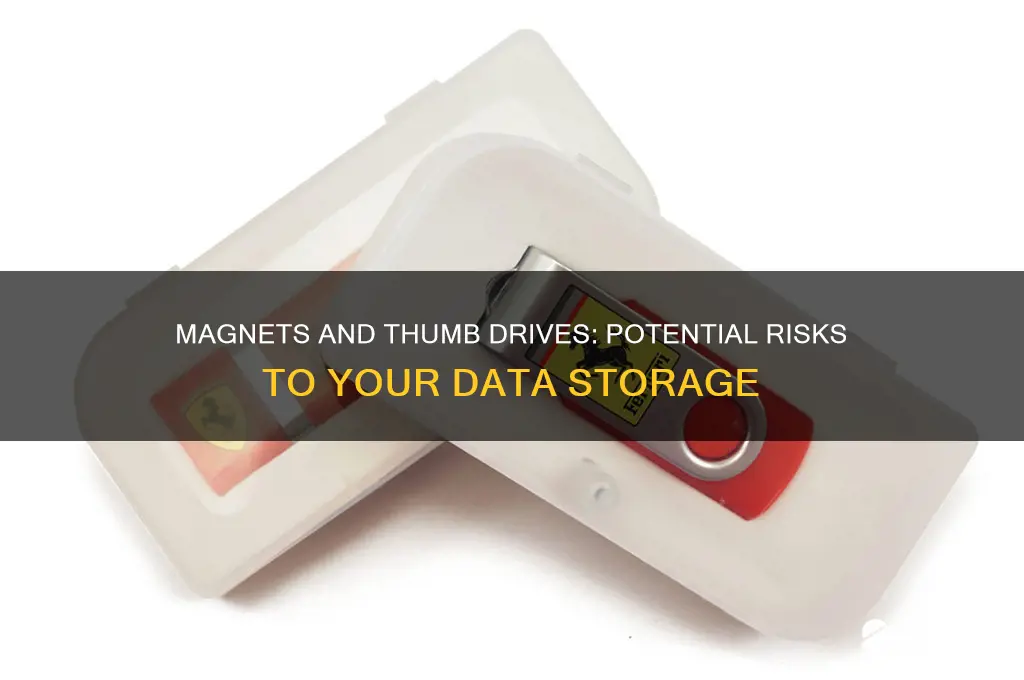 can a magnet hurt a thumb drive