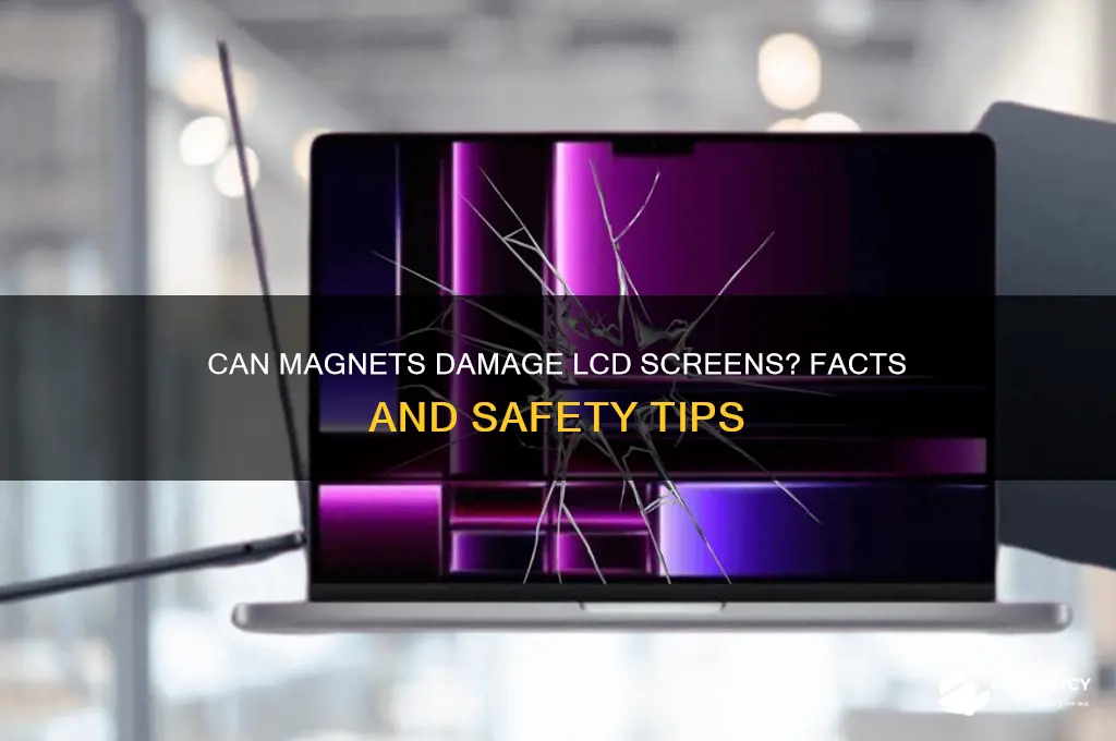 can a magnet hurt an lcd