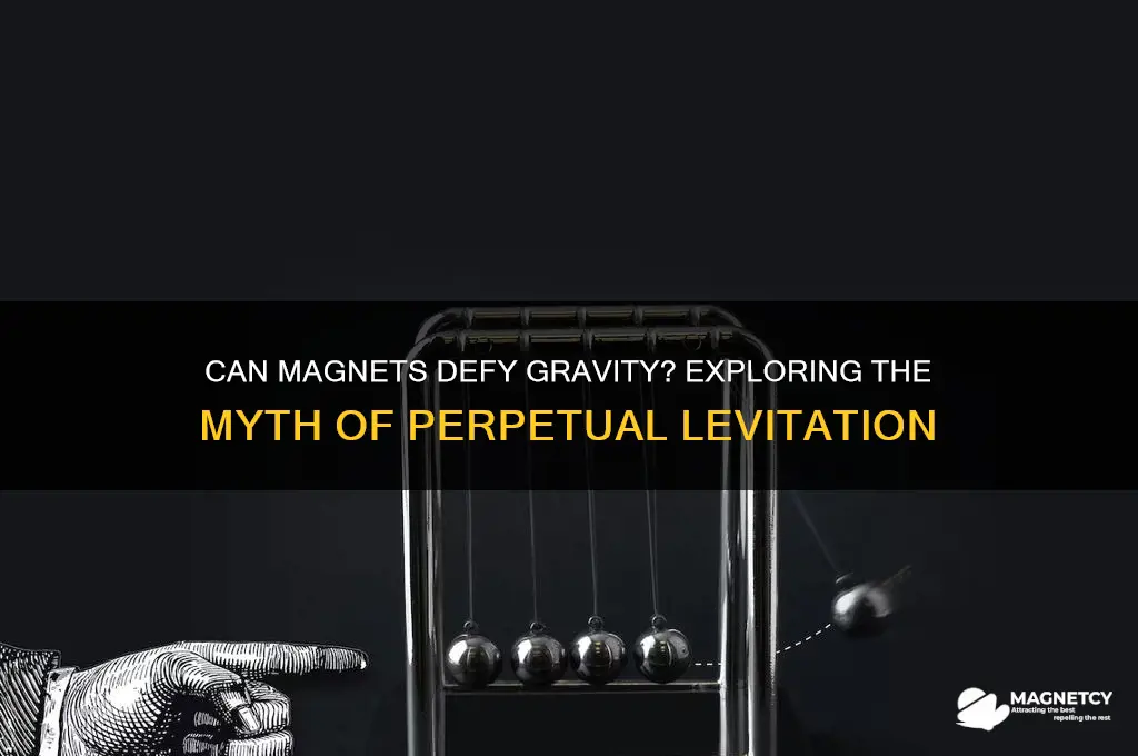 can a magnet levitate forever