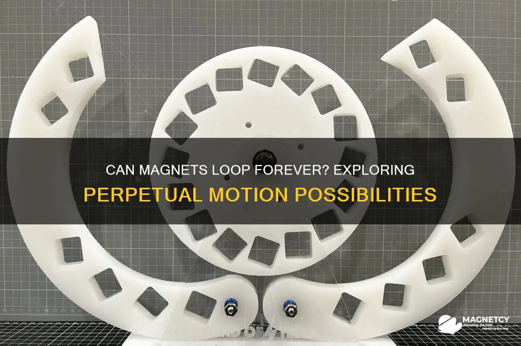 can a magnet loop forever