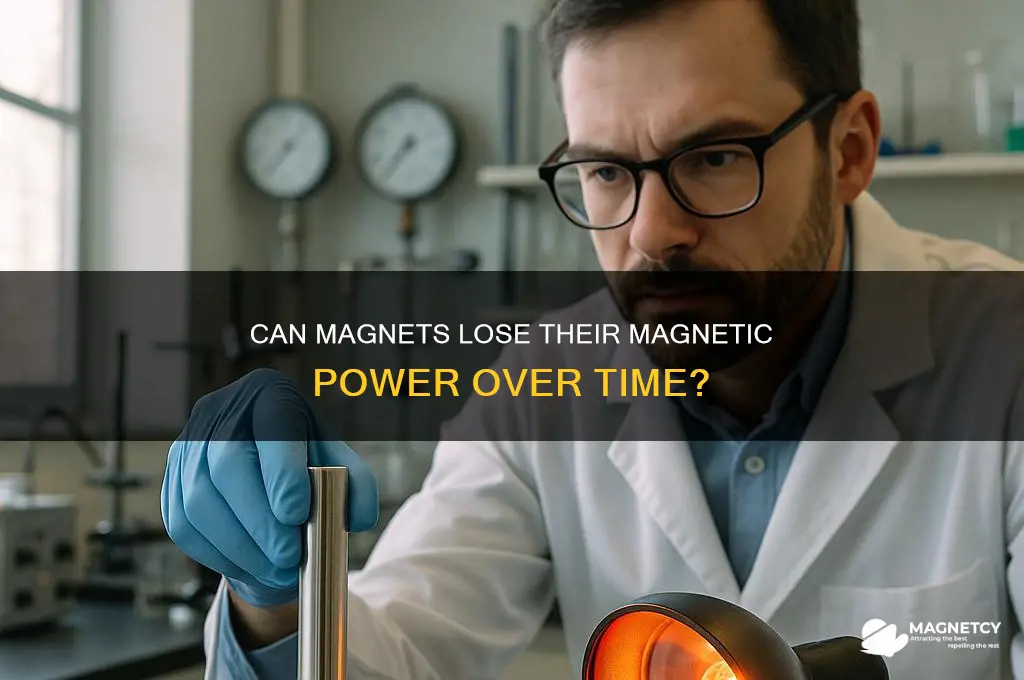 can a magnet lose its magnetic power
