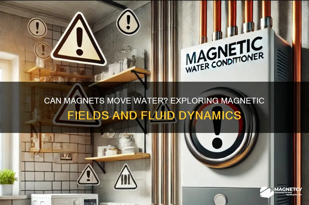 can a magnet move water