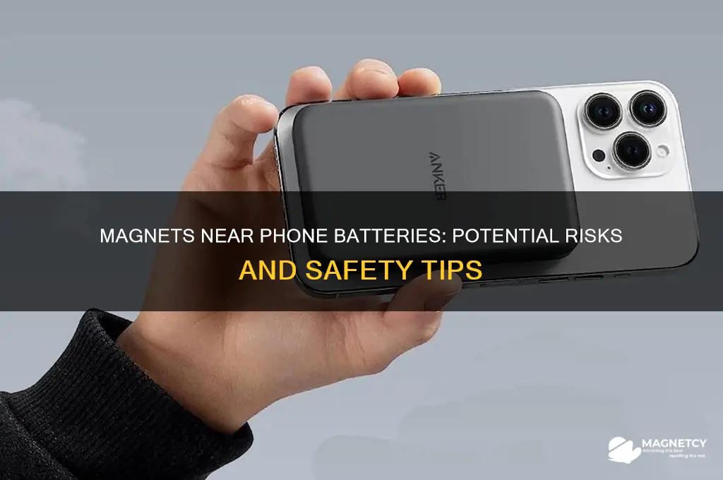can a magnet near phone battery hurt it