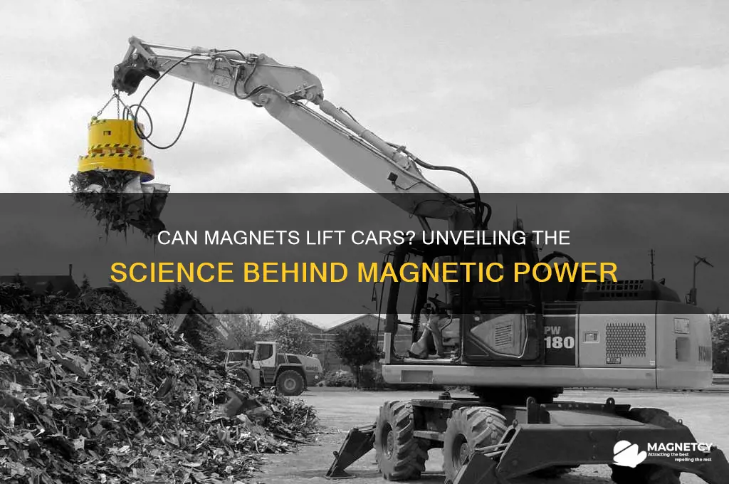 can a magnet pick up a car