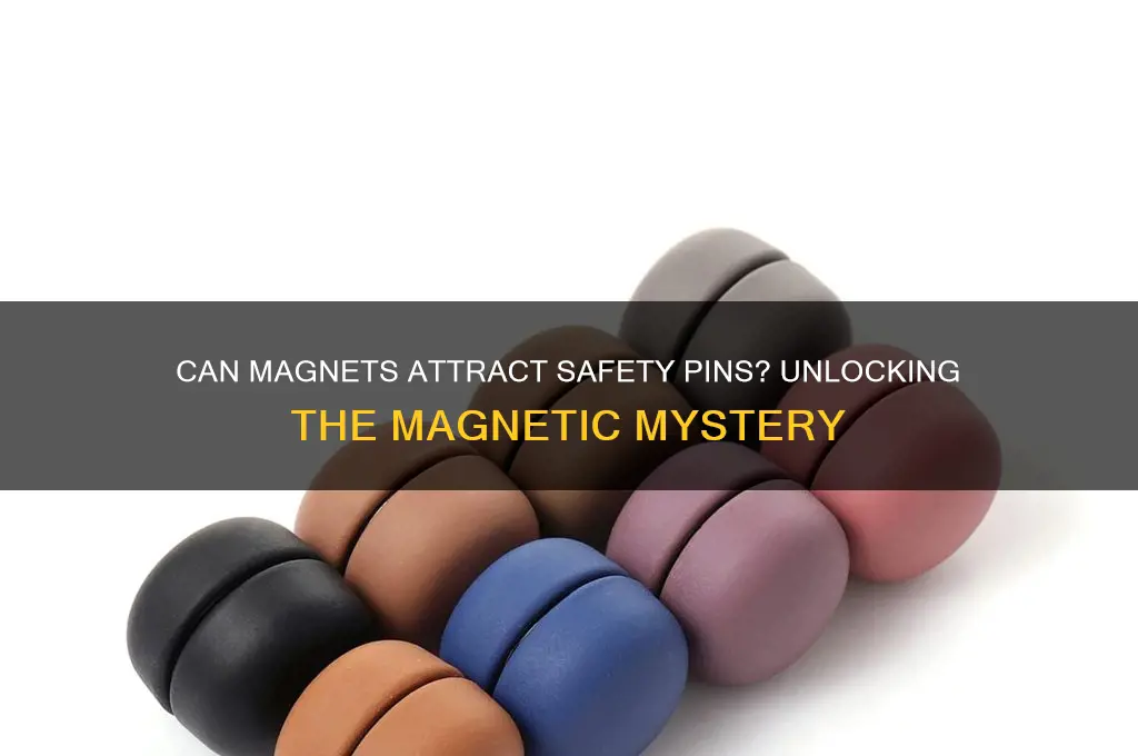 can a magnet pick up safety pins
