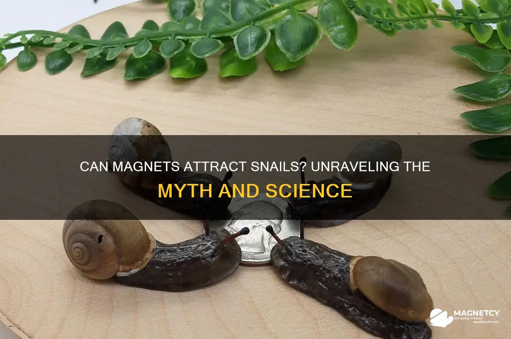 can a magnet pick up snails