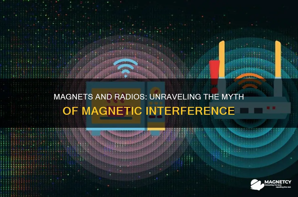 can a magnet ruin a radio