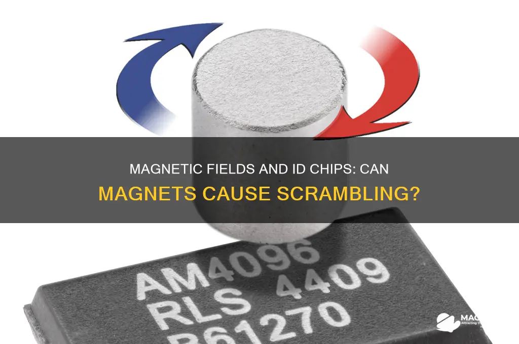can a magnet scramble a id chip