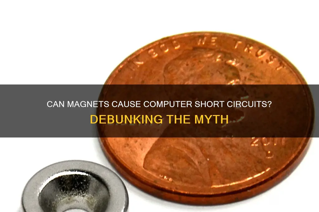 can a magnet short out a computer