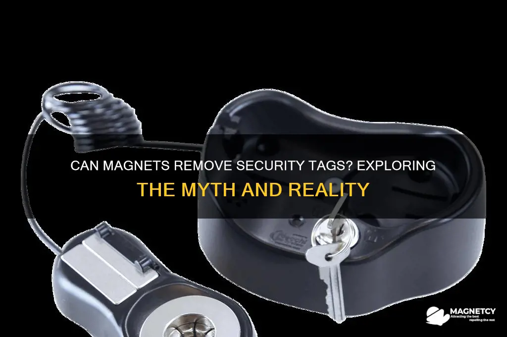 can a magnet take off a security tag