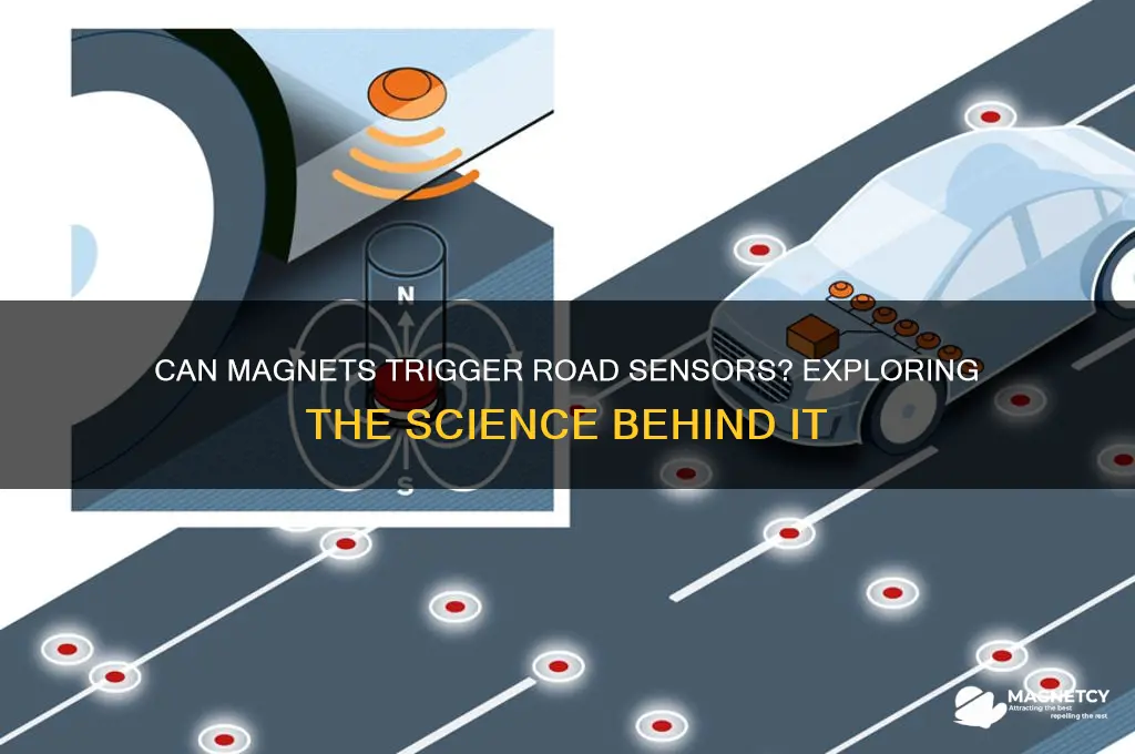 can a magnet trip a road sensor
