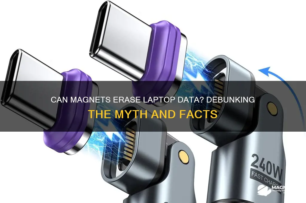 can a magnet wipe laptop