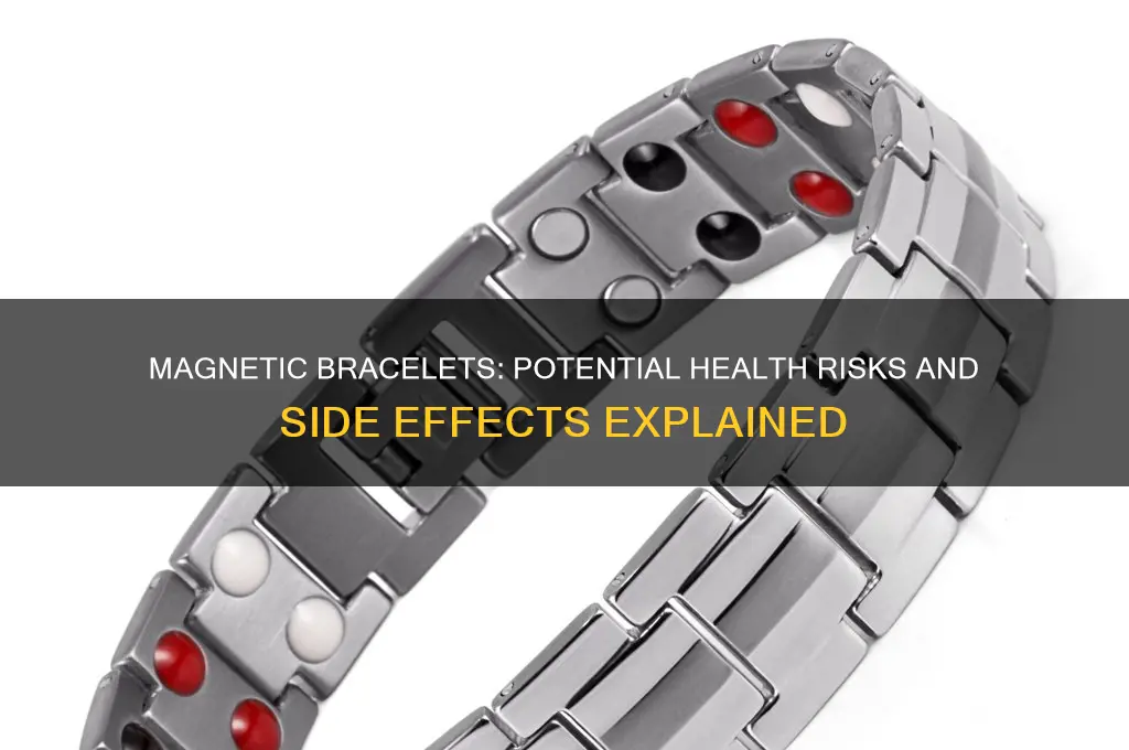 can a magnetic bracelet make you sick