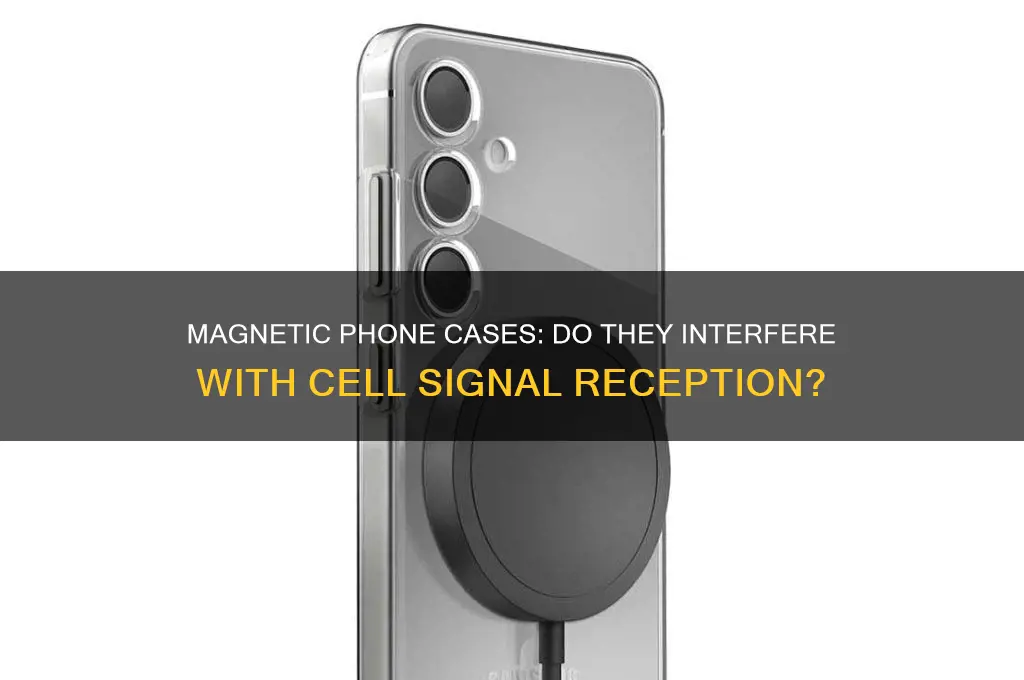 can a magnetic case block cell signal