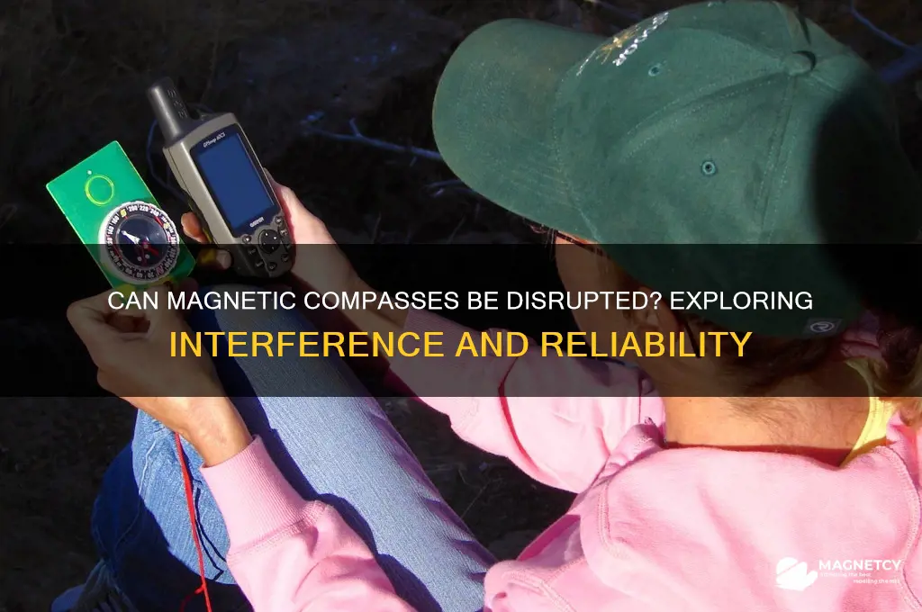 can a magnetic compass be messed up